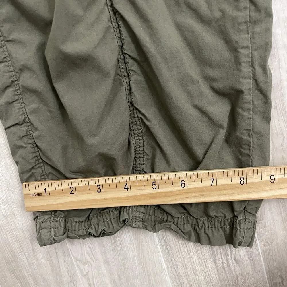 Urban Outfitters BDG Y2K Low Rise Green Cargo Pant Women's Medium Utility Baggy - Picture 11 of 16